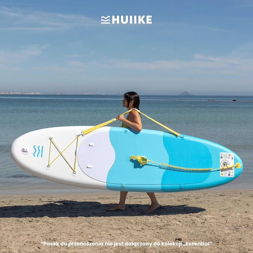 HUIIKE pripučiama SUP irklentė, 305x84x15 cm, PVC, 130 kg maksimalus svoris, Shake Blueberry Essential