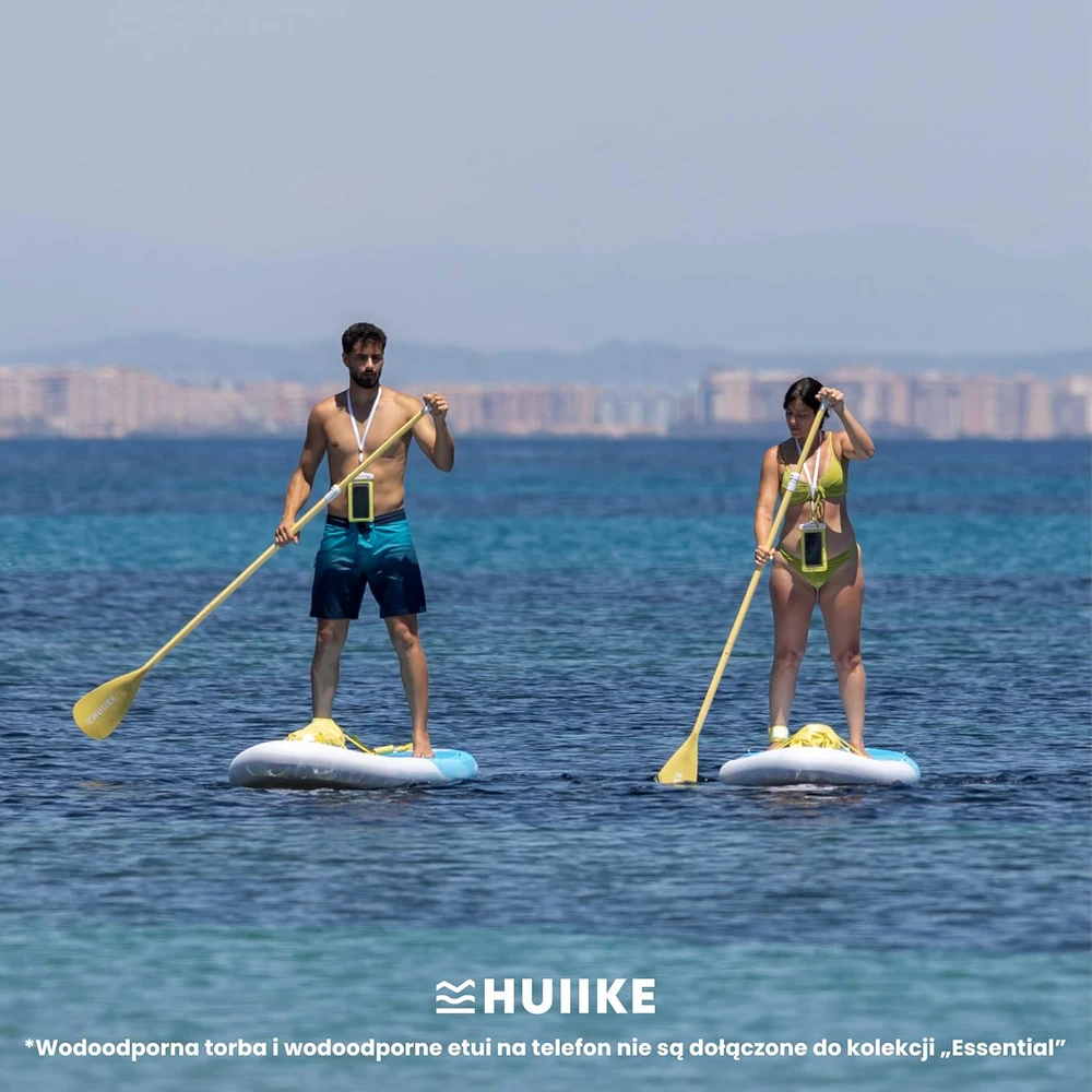 HUIIKE pripučiama SUP irklentė, 305x84x15 cm, PVC, 130 kg maksimalus svoris, Shake Blueberry Essential