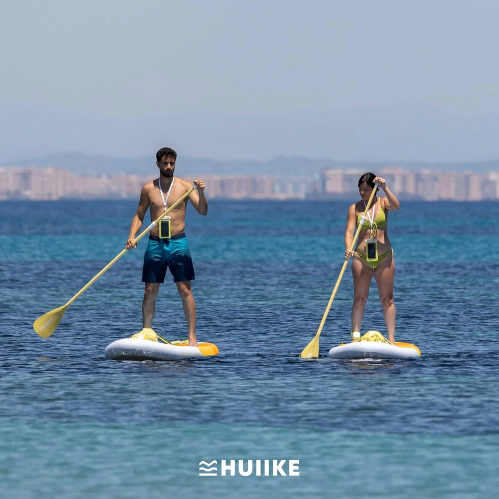 HUIIKE pripučiama SUP lenta 305x84x15 cm su aksesuarais, maksimalus svoris 130 kg