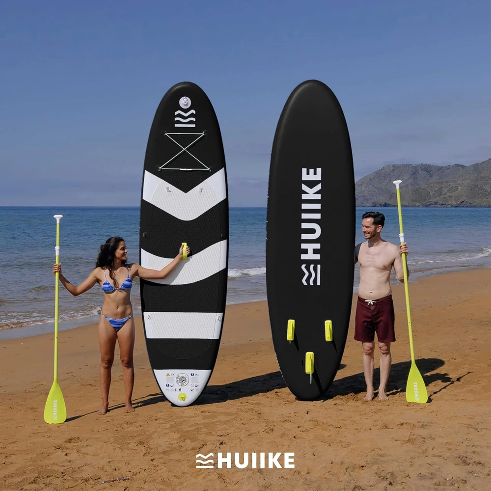 HUIIKE pripučiama SUP lenta su aksesuarais, 305x84x15 cm, maksimali apkrova 130 kg, HKE0009