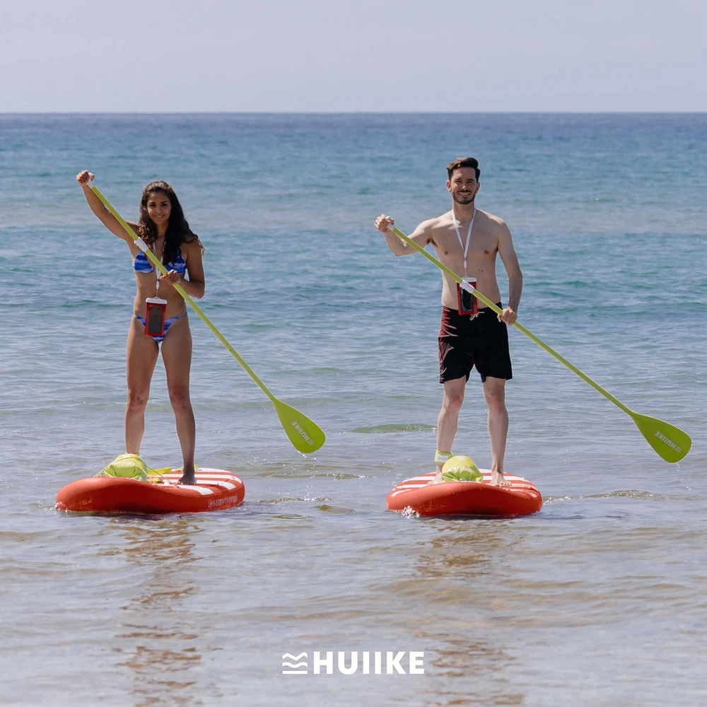 HUIIKE pripučiama SUP lenta su irklu, 305x84x15 cm, maksimalus svoris 130 kg, PVC