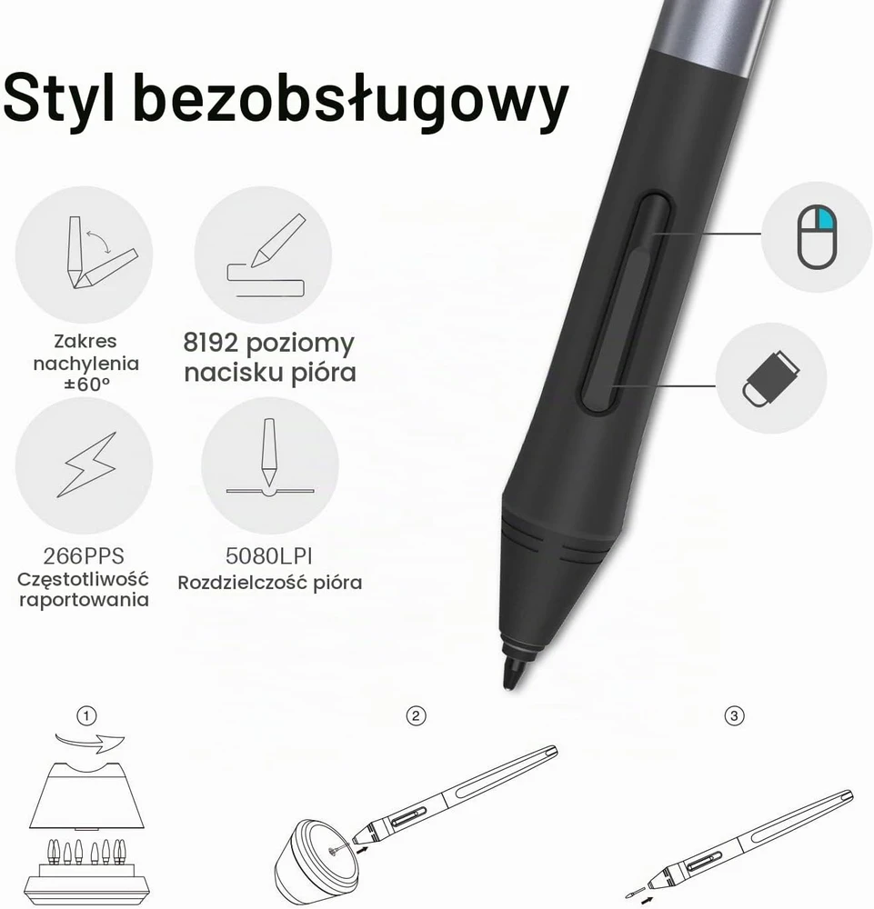 Grafinė planšetė HUION Inspiroy H1161