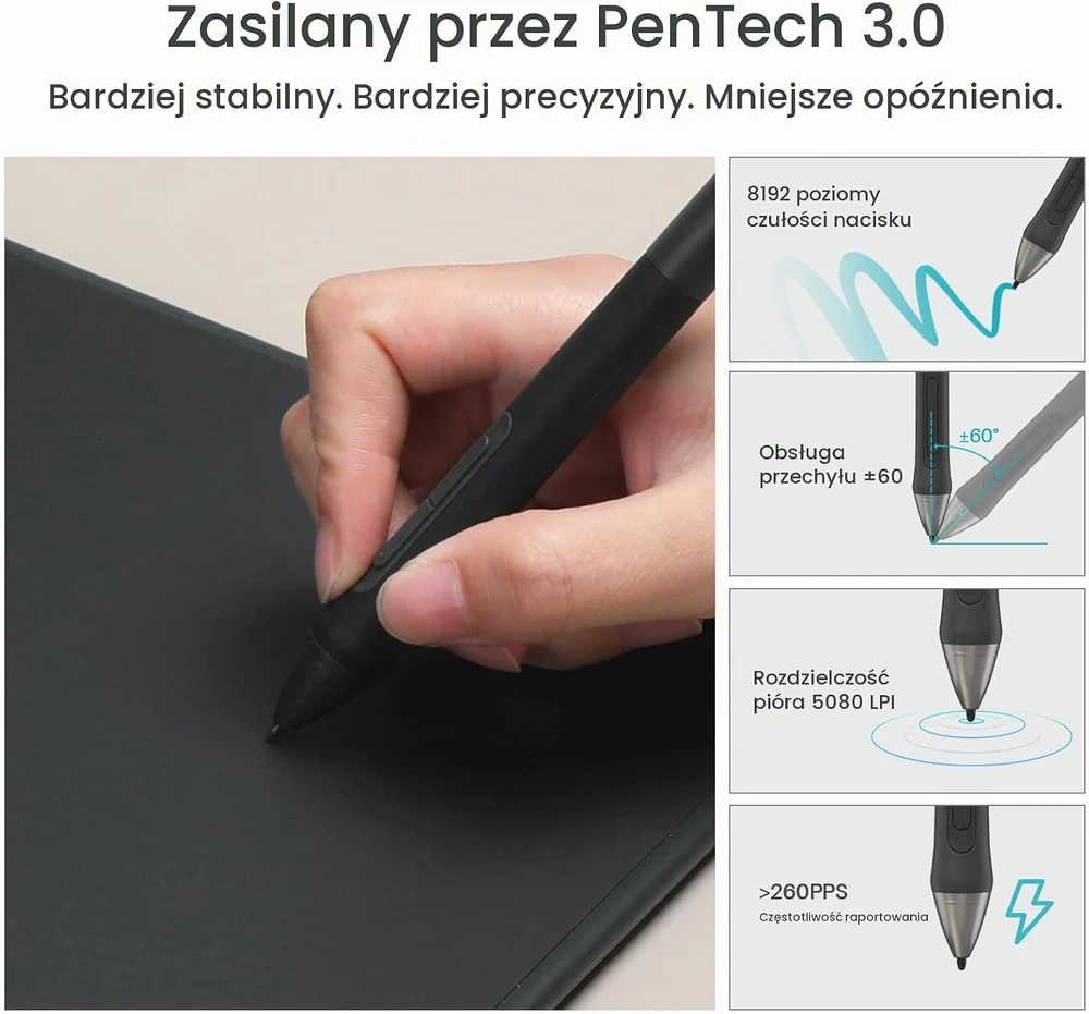 Huion Inspiroy 2 M H951P grafinė planšetė