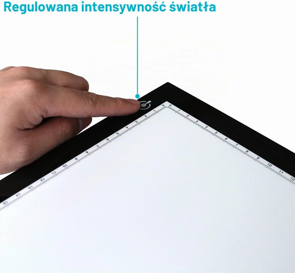 HUION LED piešimo švieslentė 31 x 21 cm su USB maitinimu ir reguliuojamu ryškumu L4S