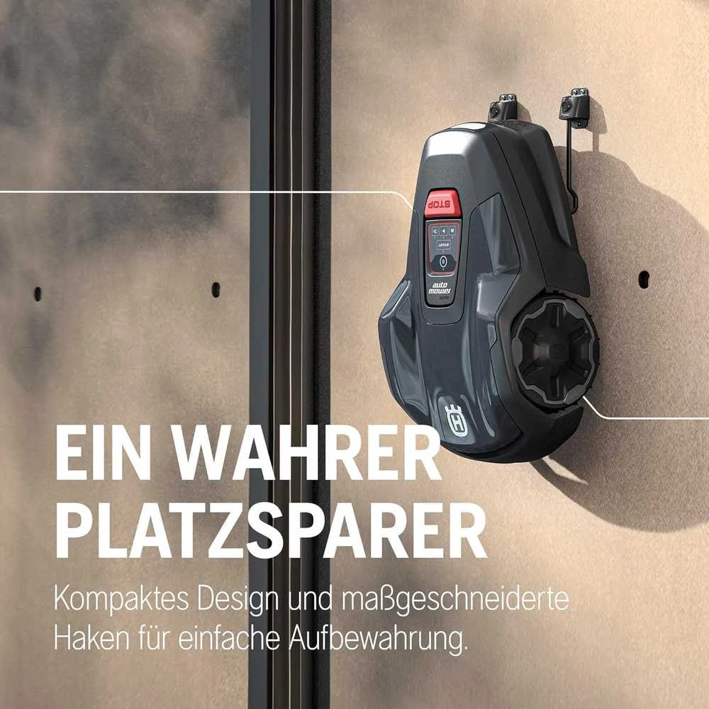 Husqvarna robotinė vejapjovė Automower Aspire R4, akumuliatorinė, Wi‑Fi, Bluetooth, iki 400 m², 970840812
