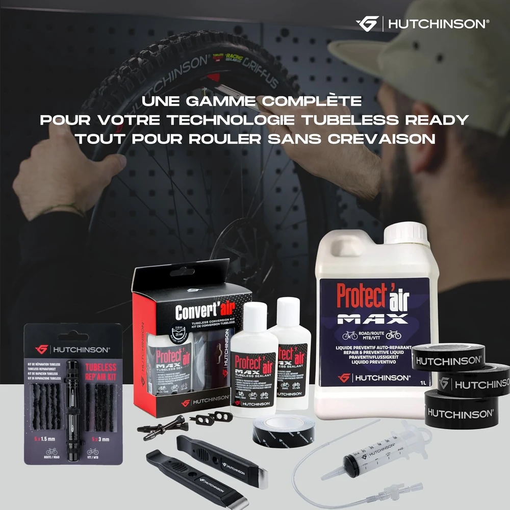 Hutchinson bekamerių padangų sandariklis Protect Air Max 1000 ml AD60217