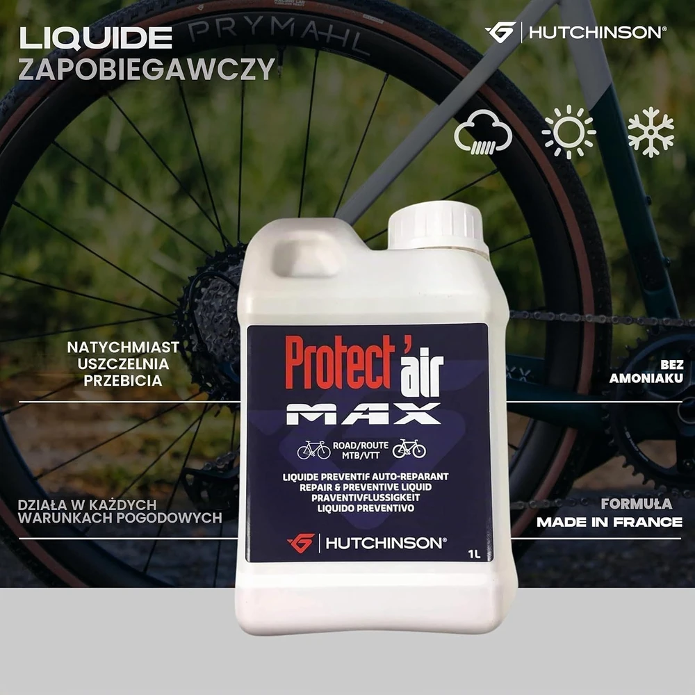 Hutchinson bekamerių padangų sandariklis Protect Air Max 1000 ml AD60217
