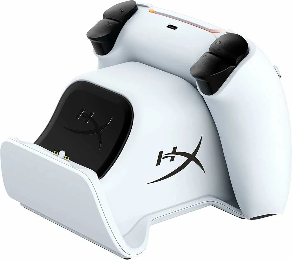 HyperX ChargePlay Duo įkrovimo stotelė PS5 DualSense valdikliams, USB-C, 18 W