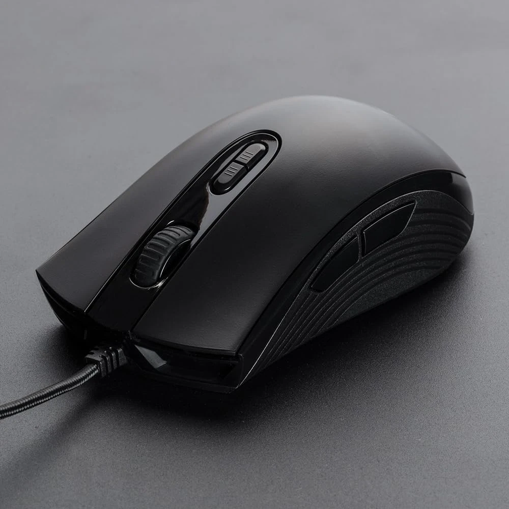 HyperX Pulsefire Core RGB žaidimų pelė, Juoda
