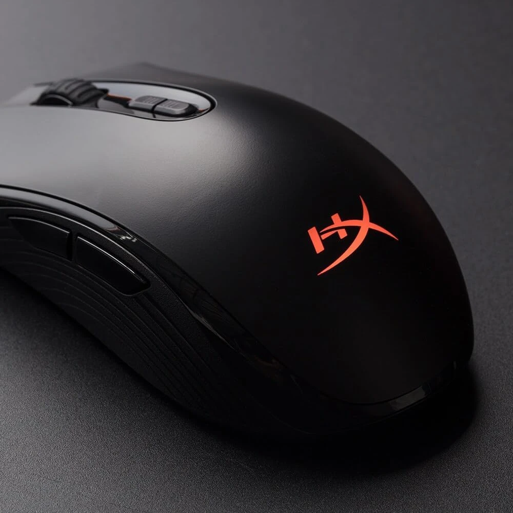 HyperX Pulsefire Core RGB žaidimų pelė, Juoda