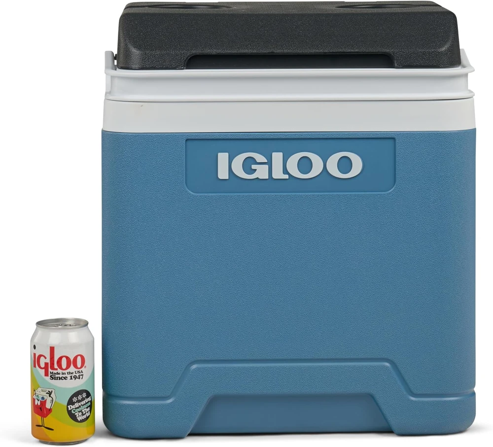 Igloo pasyvi turistinė šaldymo dėžė 27 l, plastikinė, efektyvi izoliacija, IP27