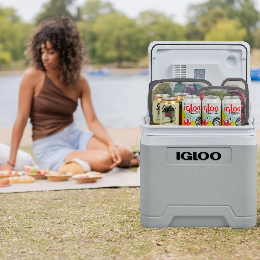 Igloo termoelektrinis automobilinis šaldytuvas 27 l, 12 V / 230 V, Eco/Max režimai, Ie27 Ac/Dc