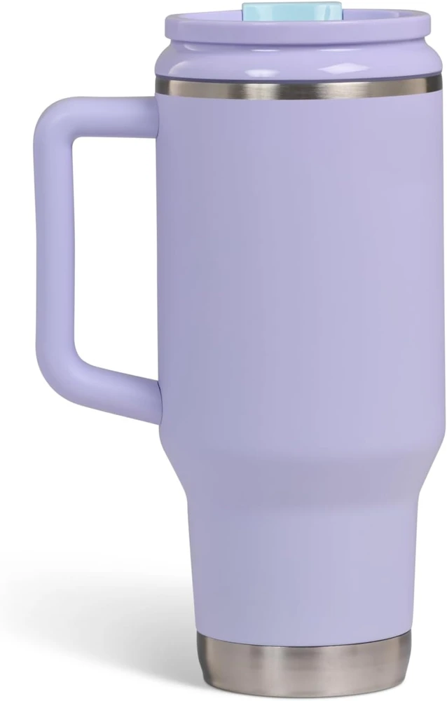 Igloo termopuodelis 900 ml iš nerūdijančiojo plieno su šiaudeliu, 00071403