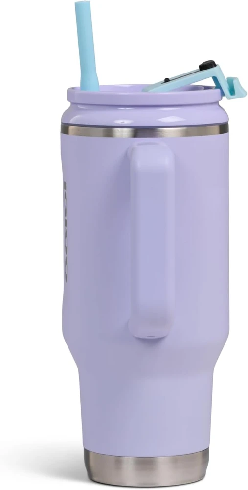 Igloo termopuodelis 900 ml iš nerūdijančiojo plieno su šiaudeliu, 00071403