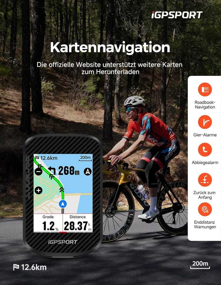 iGPSPORT BSC300T dviračio kompiuteris
