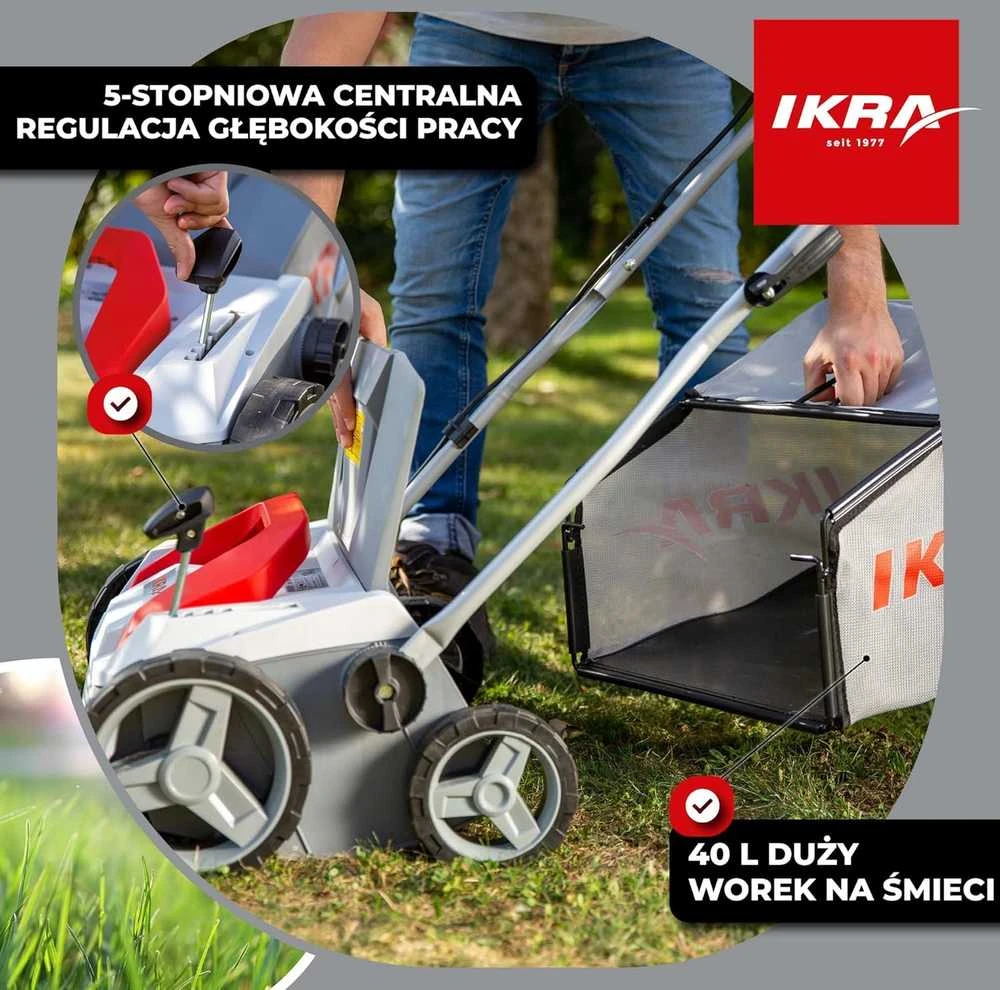 Ikra Elektrinis aeratorius-skarifikatorius 1.8 kW IEVL 1838