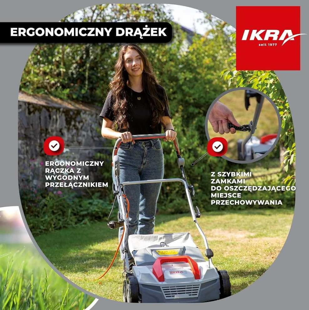 Ikra Elektrinis aeratorius-skarifikatorius 1.8 kW IEVL 1838