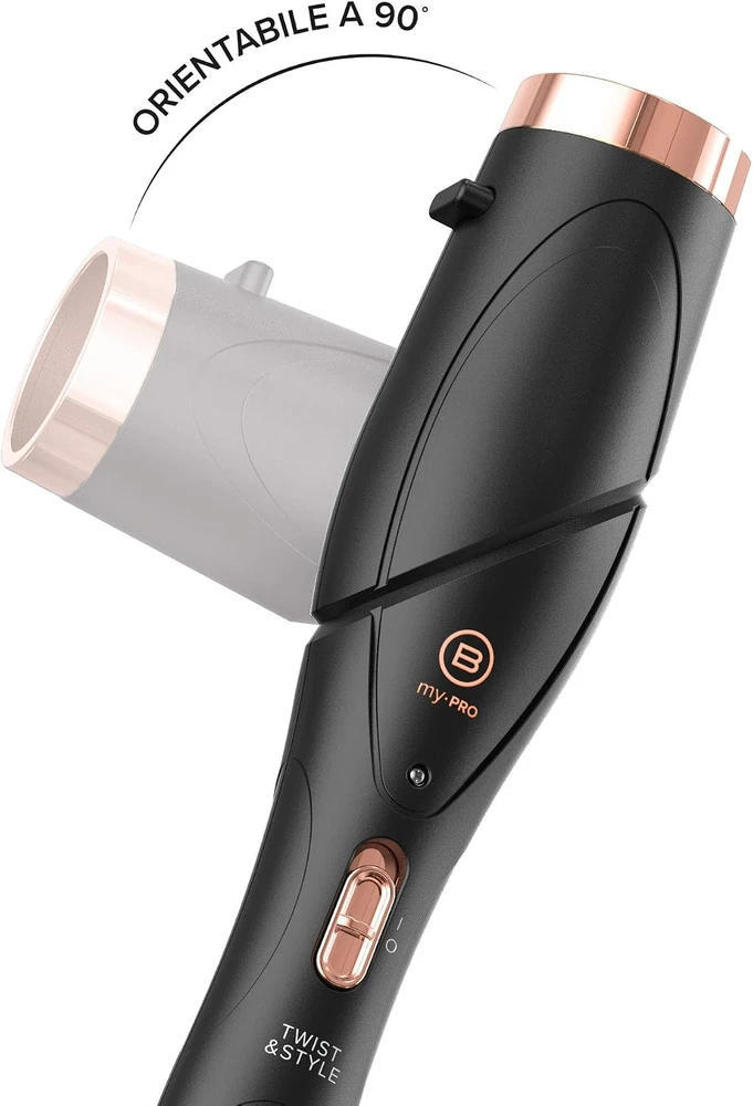 Imetec Bellissima modulinė plaukų garbanojimo žnyplių rankena My Pro Twist & Style GT22 100 11749