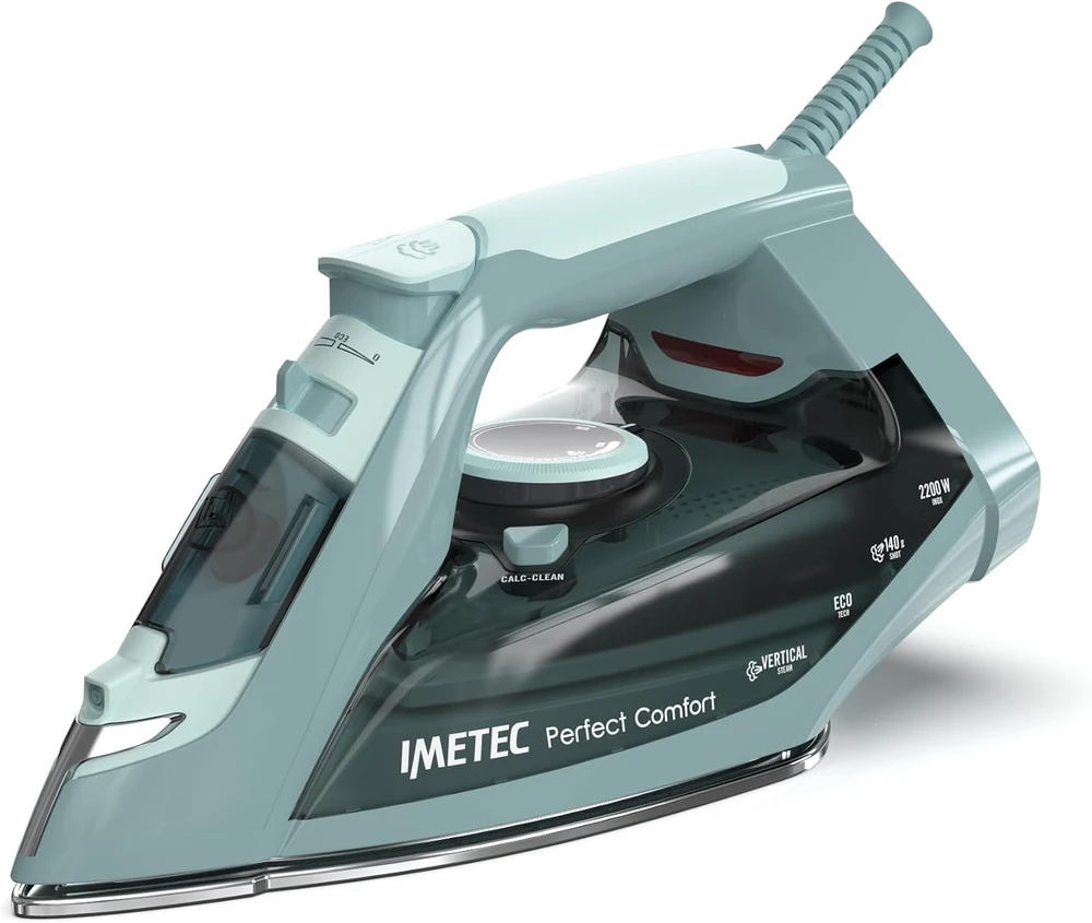 Imetec garinis lygintuvas Perfect Comfort 2200 W su 140 g garo srautu, modelis 9036