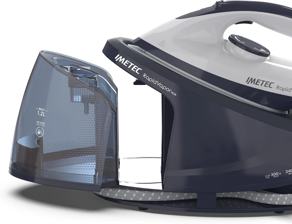 Imetec lygintuvas su garo generatoriumi Rapidvapor Plus 2400 W, 5.5 bar, modelis 9044