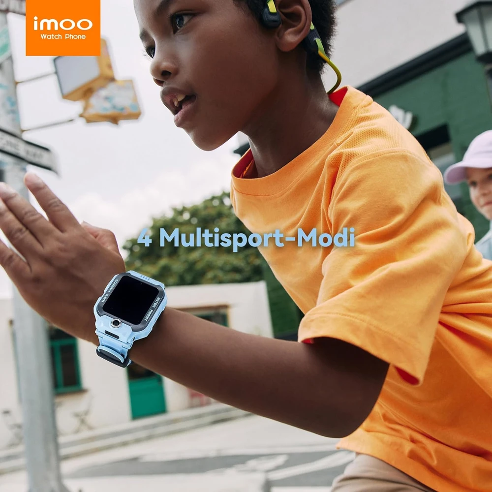imoo vaikų išmanusis laikrodis GPS, dvi kameros, IPX8 atsparumas vandeniui, Z7