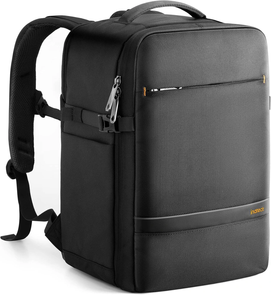 Inateck kelioninė kuprinė, 20 l, neperšlampama, 14 colių nešiojamojo kompiuterio skyrius, BP03005-13-BK