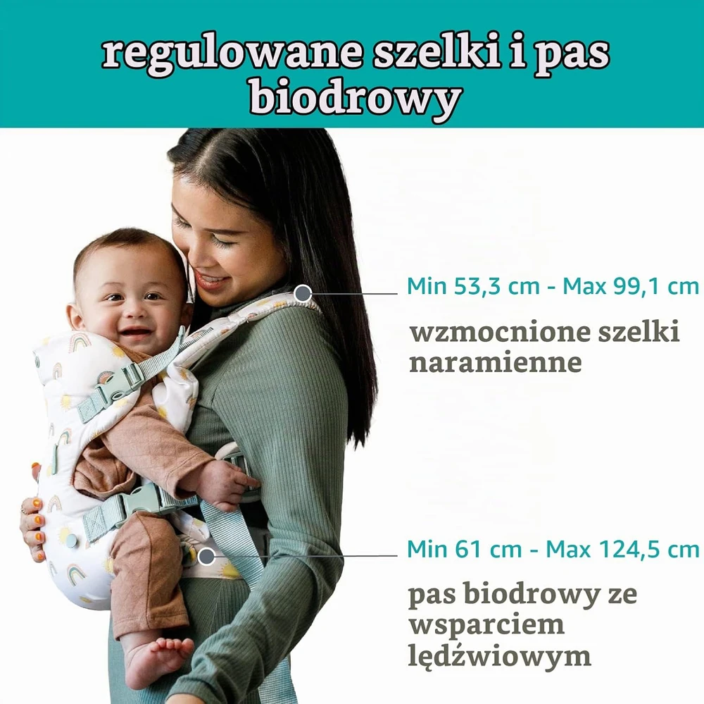 Infantino kūdikio nešioklė Flip Advanced 4 viename, 3,6–14,5kg, 500117-02
