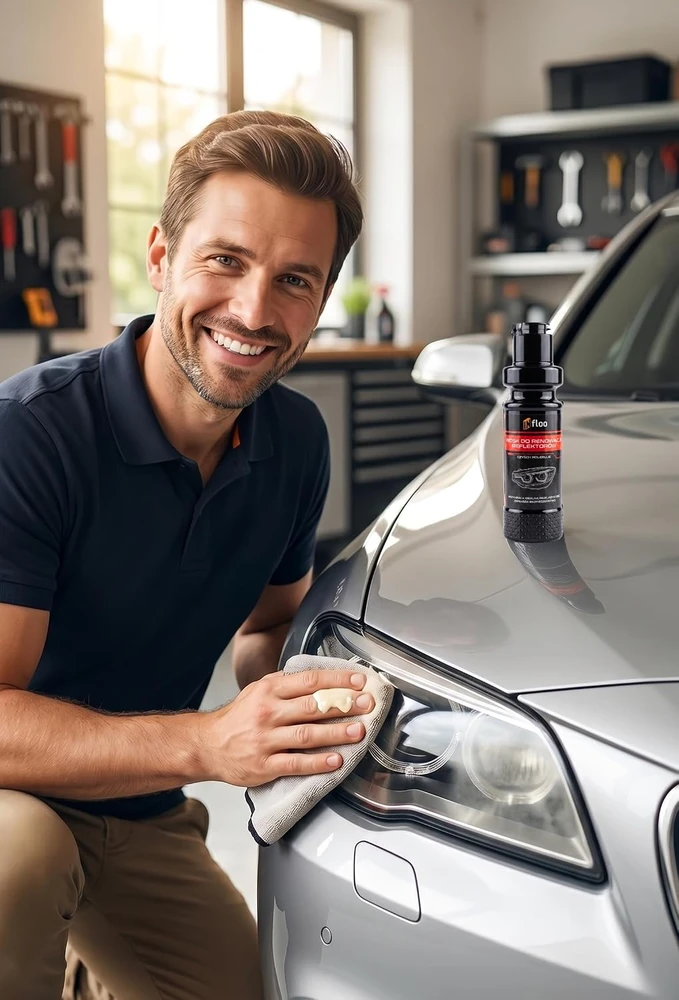 INfloo automobilių žibintų atnaujinimo vaškas 100 g su UV apsauga INF-WAX-100