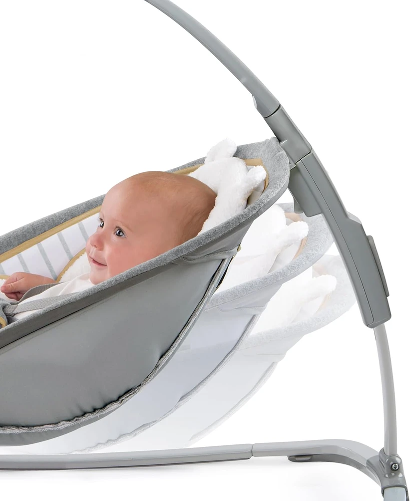 Ingenuity kūdikio gultukas-sūpynės Bella Teddy su vibracija, 10986-3-W11