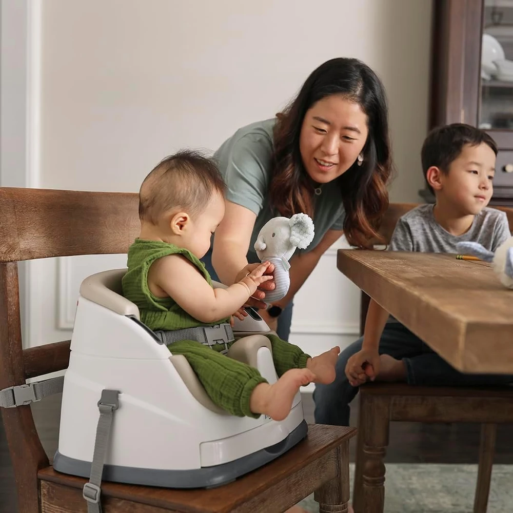 Ingenuity paaukštinama maitinimo kėdutė Baby Base 2 viename su nuimamu padėklu, 10678