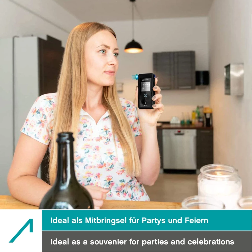 Innomark skaitmeninis alkotesteris Gamma su elektrocheminiu jutikliu ir įspėjimu