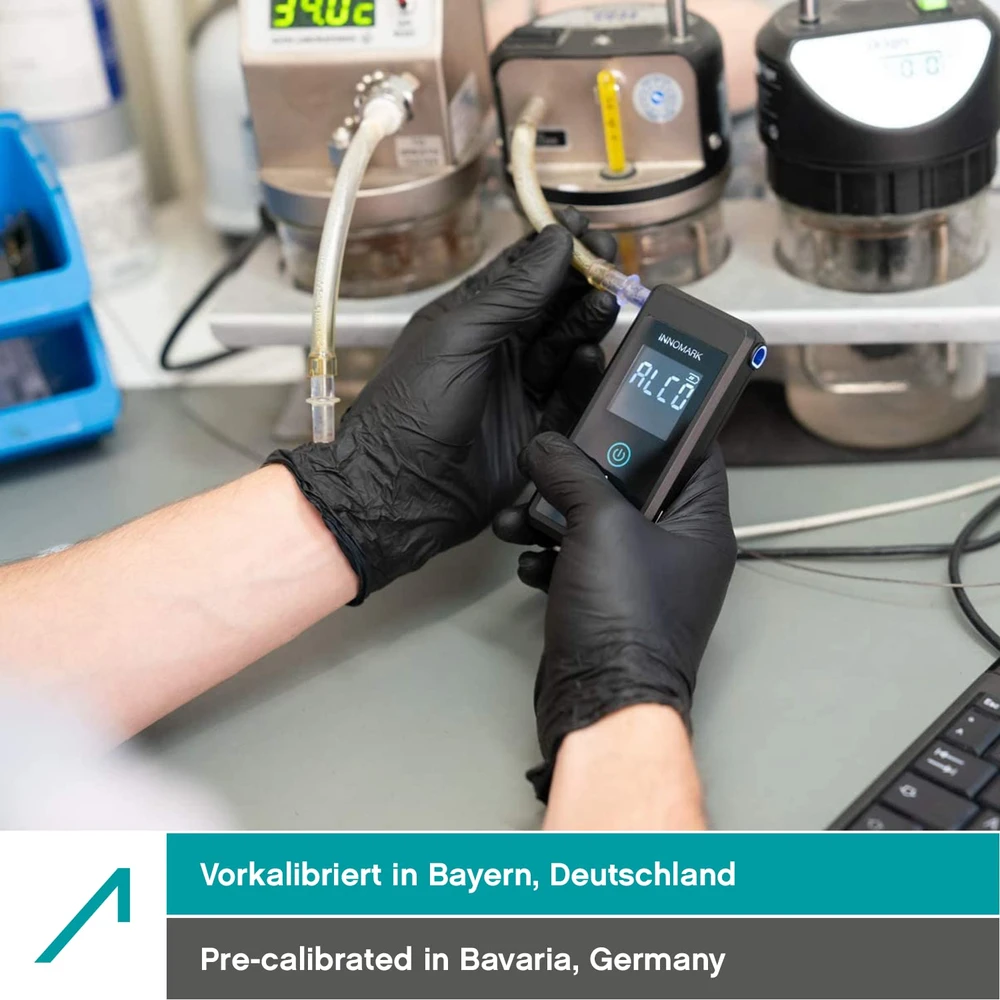 Innomark skaitmeninis alkotesteris Gamma su elektrocheminiu jutikliu ir įspėjimu