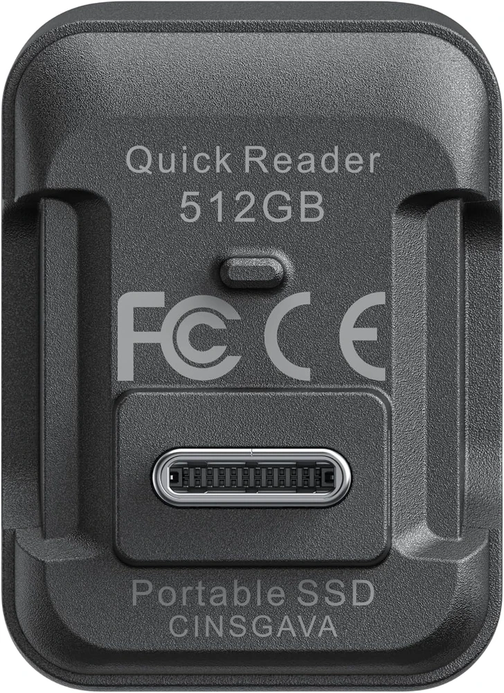 Kietasis diskas Insta360 išorinis SSD diskas 512 GB USB-C Quick Reader