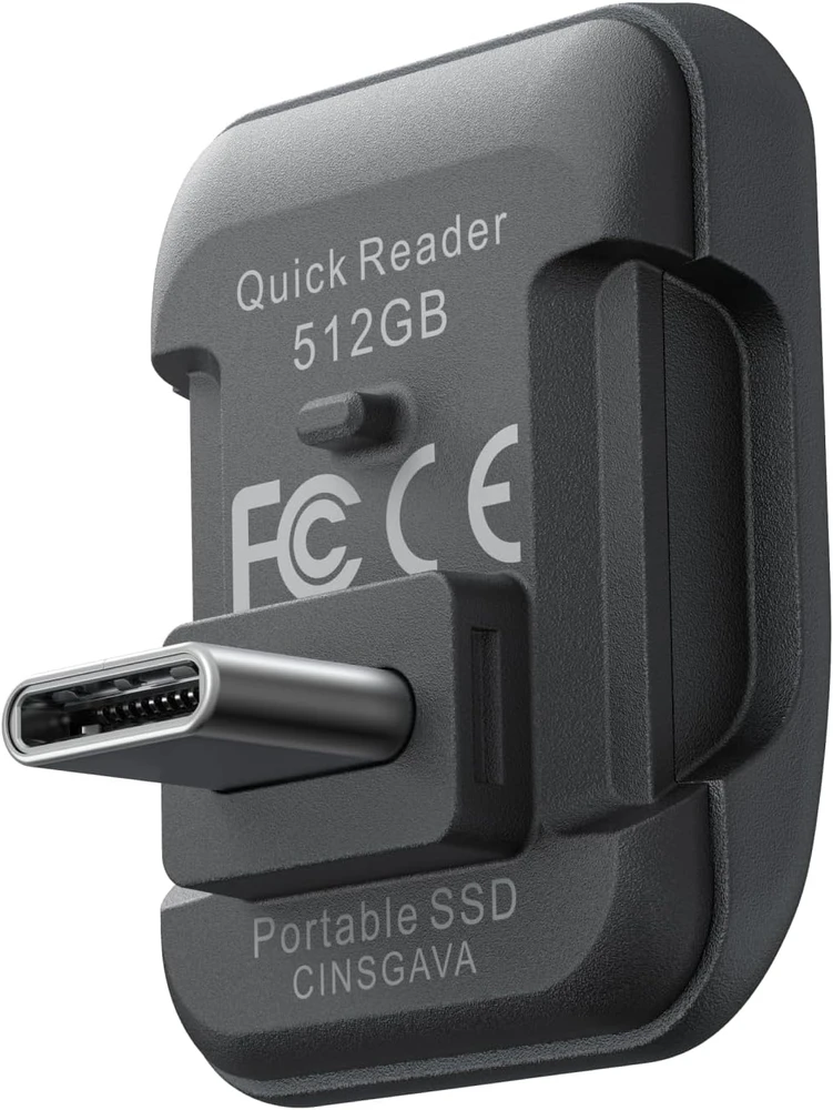 Kietasis diskas Insta360 išorinis SSD diskas 512 GB USB-C Quick Reader