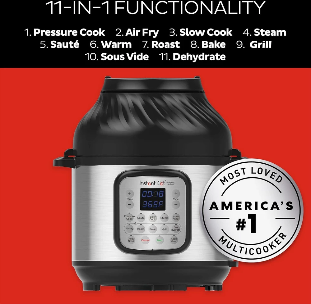 Universal Blue Instant Pot daugiafunkcis maisto gaminimo puodas 7.6 l 1000 W nerūdijantis plienas 140-0042-01-EU