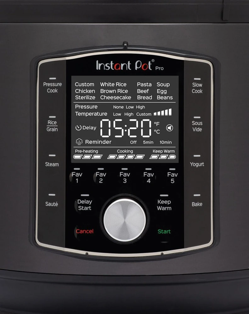 Instant Pot daugiafunkcis puodas 5.7 l, 1200 W, nerūdijančio plieno, juodas, 112-0167-01-EU
