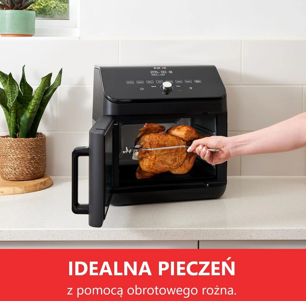 Instant Pot karšto oro gruzdintuvė 13 l, 1700 W su iešmu 140-4101-01-EU