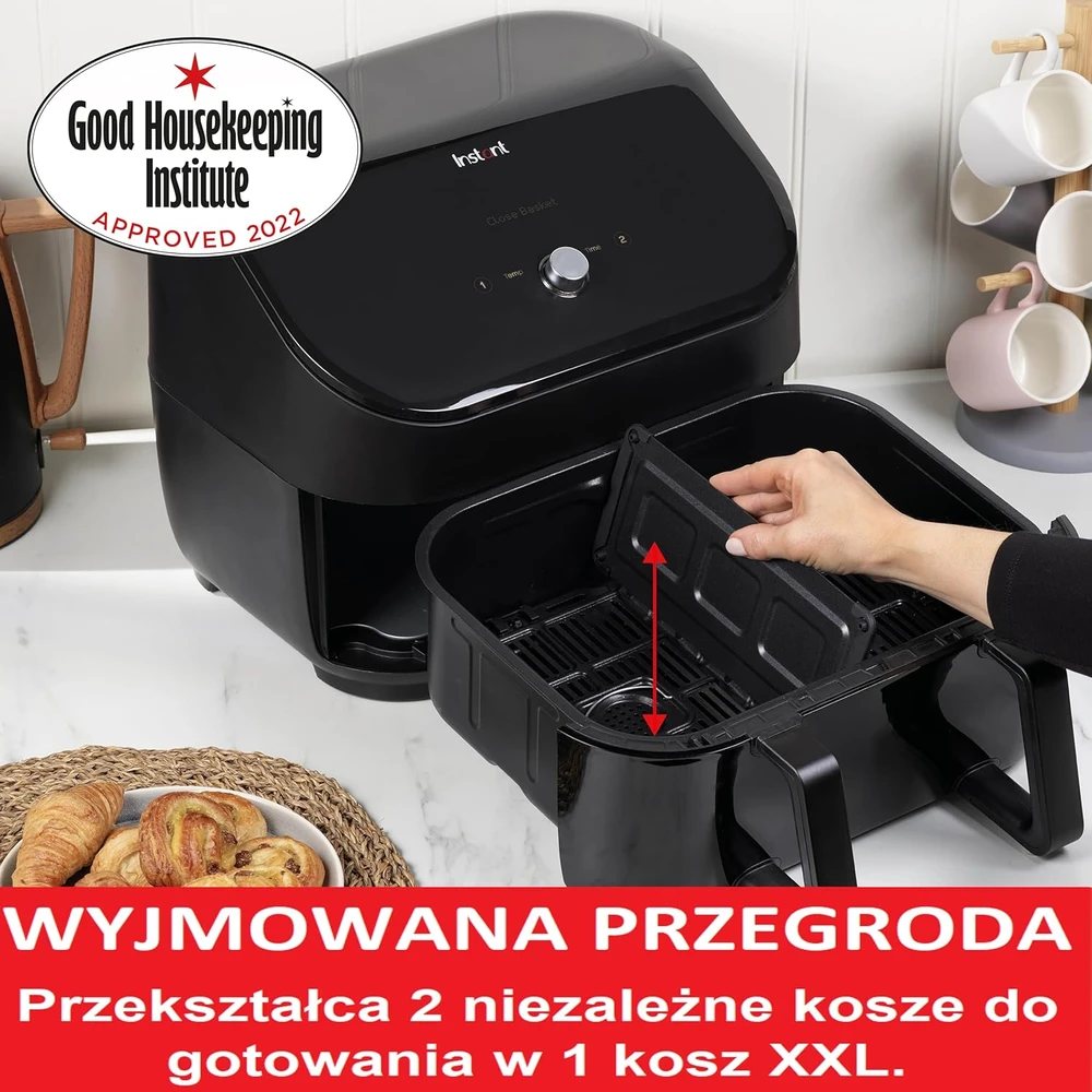 Gruzdintuvė Instant Pot „Instant-Vortex Plus VersaZone“ 8,5 l oro keptuvė – 1700 W