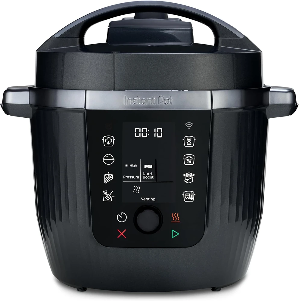 Instant Pot Pro daugybės funkcijų greitpuodis 5,7 l 1200 W su Wi-Fi valdymu, juodas PRCPC601WE