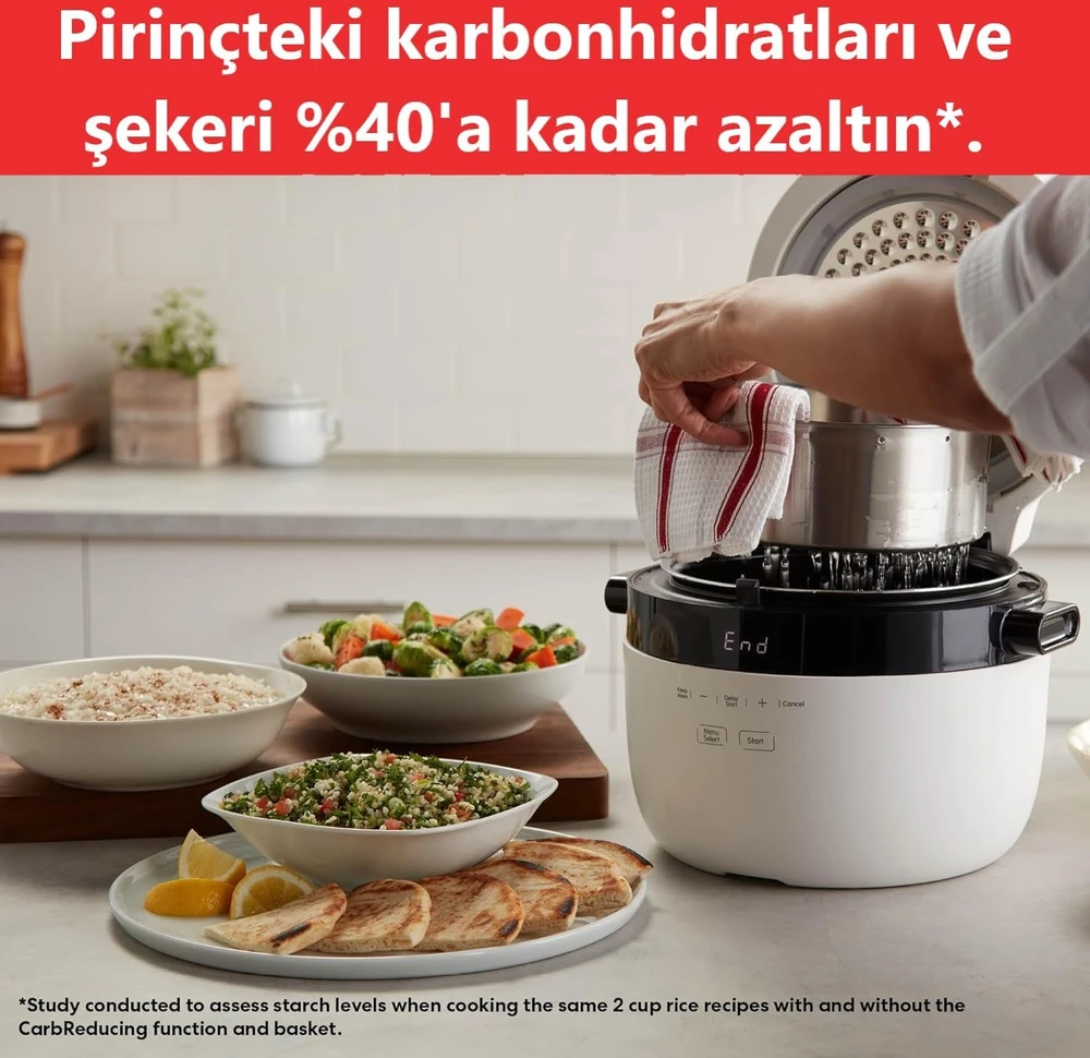 Instant Pot Instant Momentinio paruošimo ryžių viryklė ir garintuvas 2,8 l - 600 W, 140-5021-01-EU