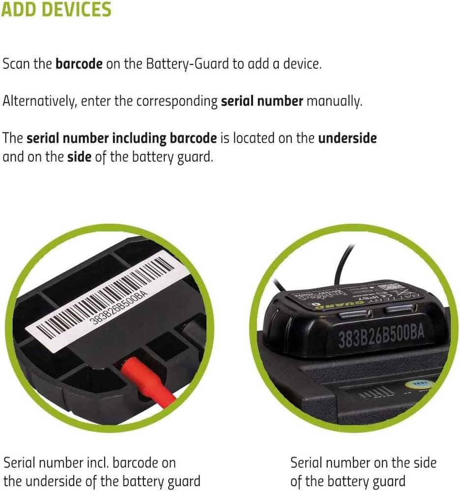 INTACT Guard "Bluetooth" akumuliatoriaus stebėjimo programėlė GL10