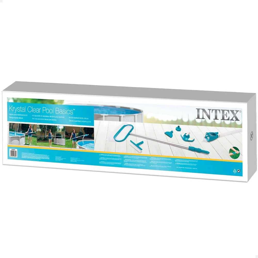 Baseino valymo rinkinys vandens siurblys - tinklinis šepetys INTEX 28003