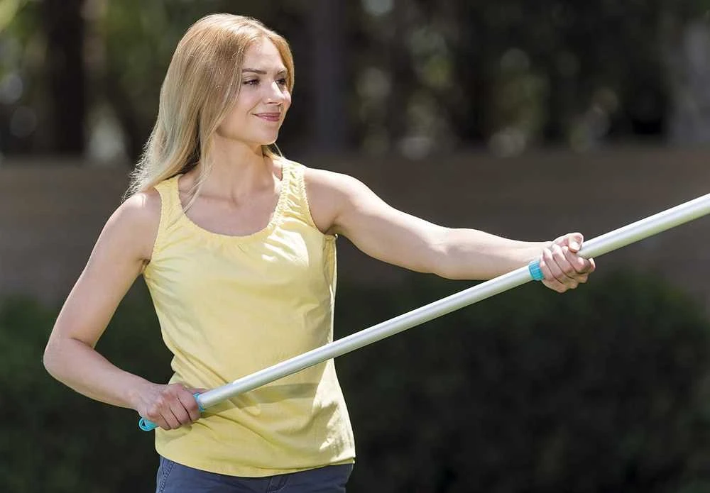 Baseino valymo rinkinys vandens siurblys - tinklinis šepetys INTEX 28003