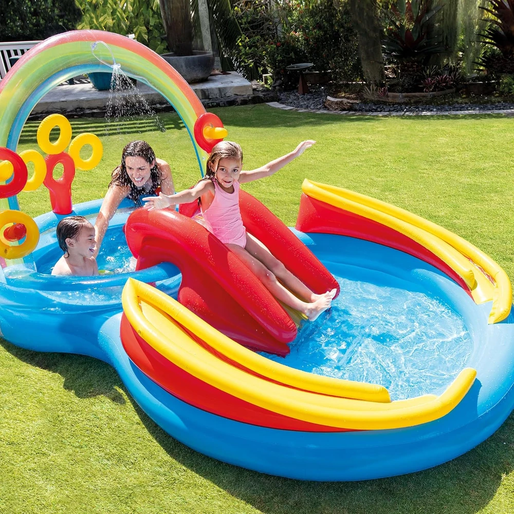 Vandens Žaidimų Aikštelė Baseinas INTEX 297x193x135cm