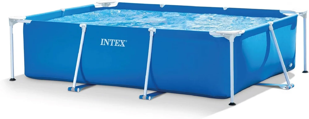 Stačiakampio formos sodo rėmas baseinas 220 x 150 cm 28270 INTEX