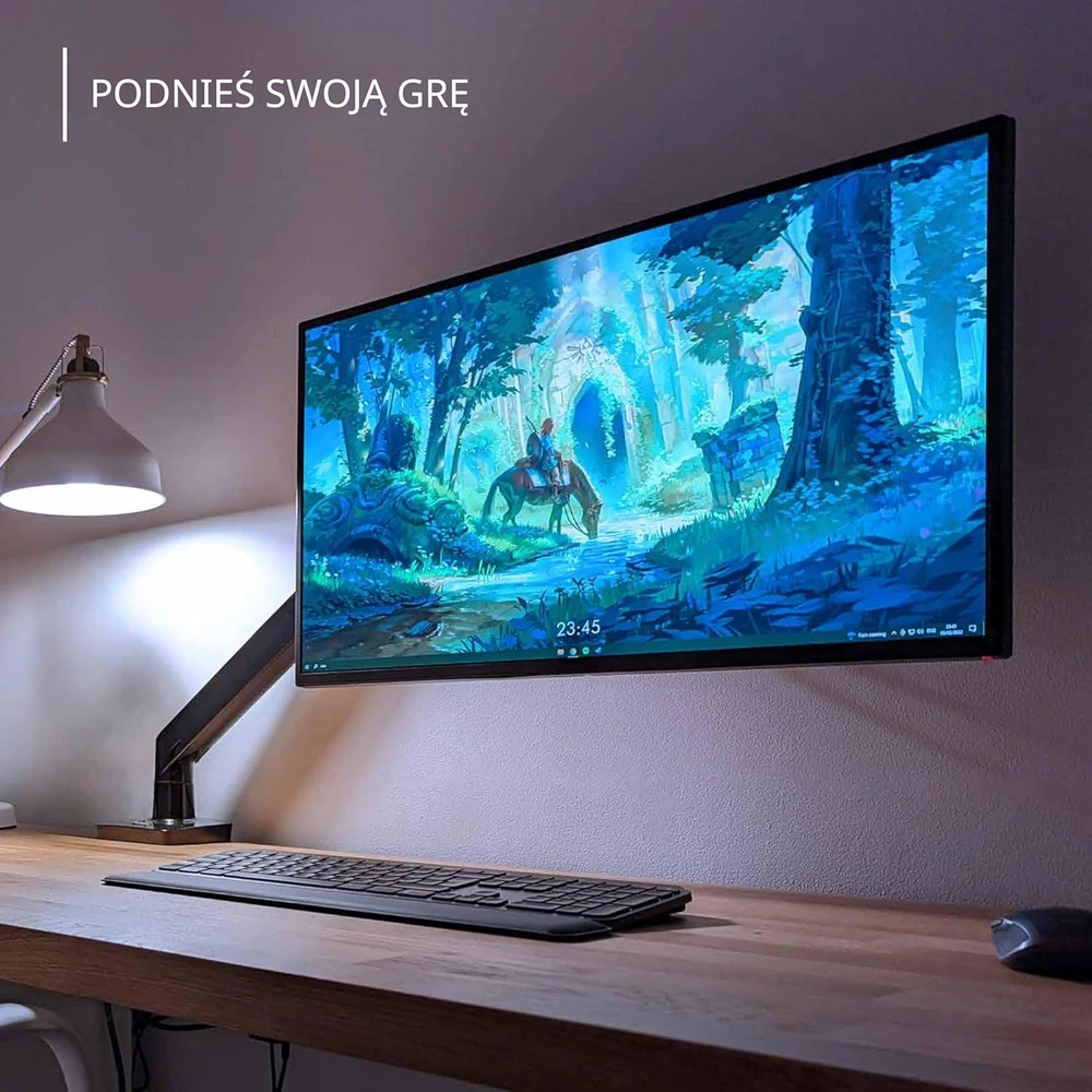 Invision monitoriaus laikiklis su dujine spyruokle 24–40 col. ekranams MX450