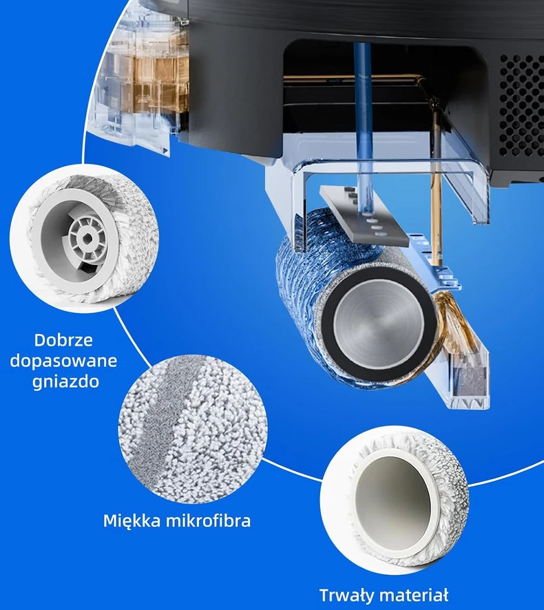 iRobacc atsarginių dalių rinkinys ECOVACS DEEBOT X11 OmniCyclone, 19 dalių SET19-ECOX11-EU