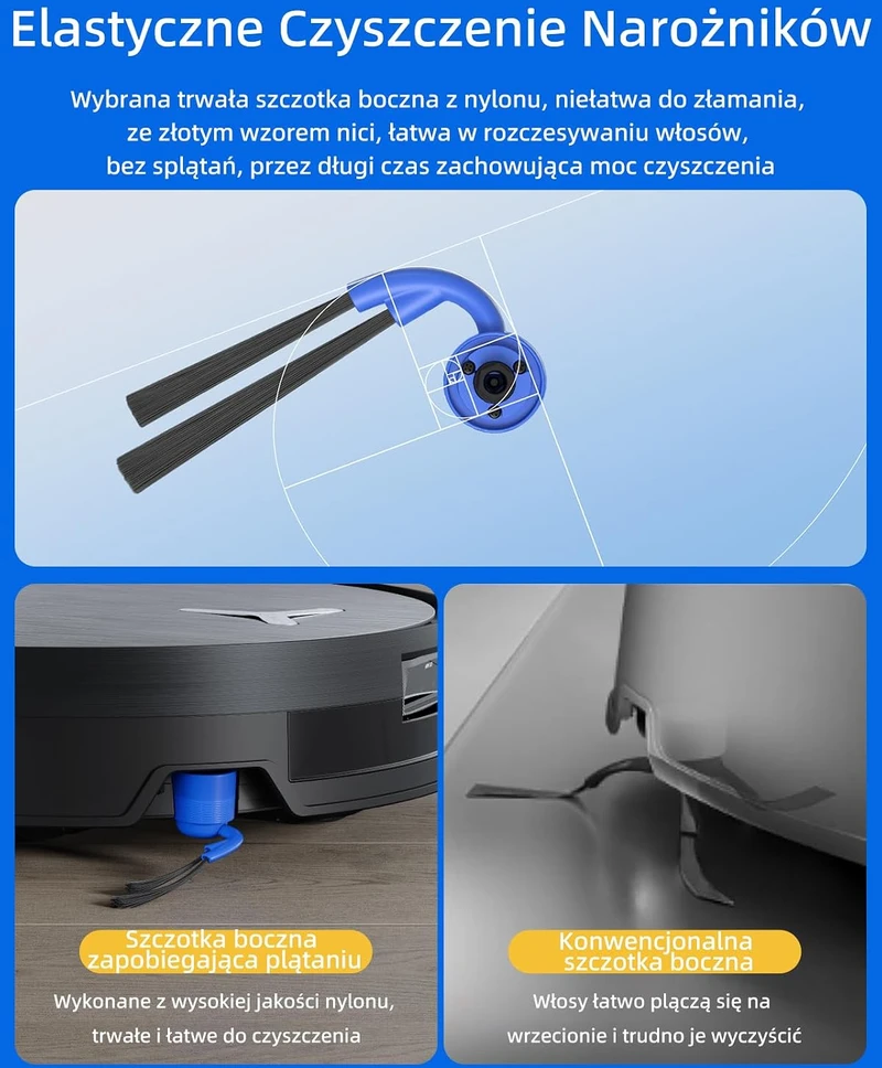 iRobacc atsarginių dalių rinkinys ECOVACS DEEBOT X11 OmniCyclone, 19 dalių SET19-ECOX11-EU
