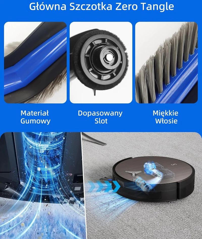 iRobacc atsarginių dalių rinkinys ECOVACS DEEBOT X11 OmniCyclone, 19 dalių SET19-ECOX11-EU