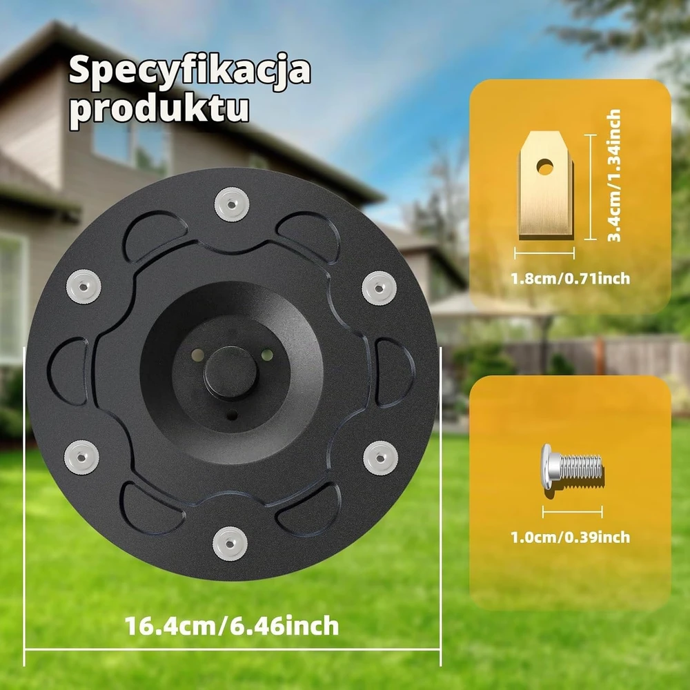 iRobacc peilių diskas su 30 peilių Segway Navimow i105E, i108E, i110E I105e-i110e-mt